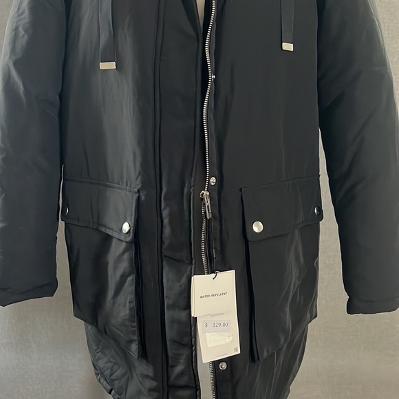 ZARA - Black Jacket. New With Tags. Size Medium. - Picture 2 of 12